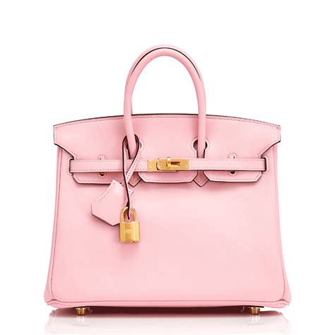 hermes rose sakura 25cm.